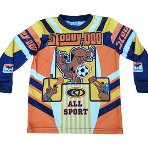 Vintage Scooby Doo Wear R U Soccer All Sport Jersey Shirt